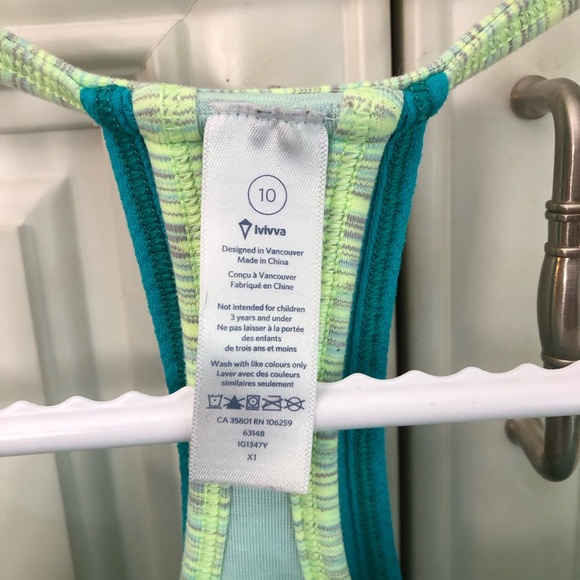 Ivivva by Lululemon girl’s Double Dutch tank top - Picture 8 of 10